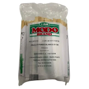 PALILLO FUNDA BLANCO 30B/100 (MODO) 21CM