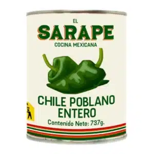CHILE POBLANO ENTERO (EL SARPE) 737G