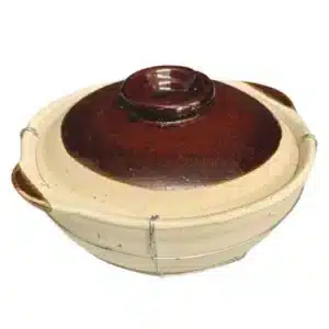 CAZUELA BARRO C/ALAMBRE 16CM