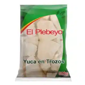 YUCA TROZOS (EL PLEBEYO) 500G