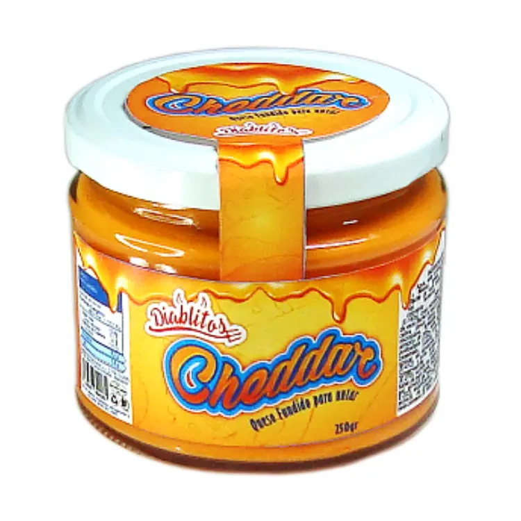 QUESO DE UNTAR CHEDDAR (DIABLITOS) 275G