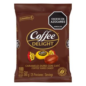 COFFEE DELIGHT (COLOMBINA) BOLSA 100UD 18/380G
