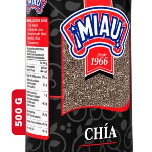 CHÍA BOLSA (MIAU) 15/500G