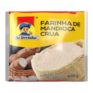 HARINA MANDIOCA CRUDA (DA TERRINHA) 12/500G