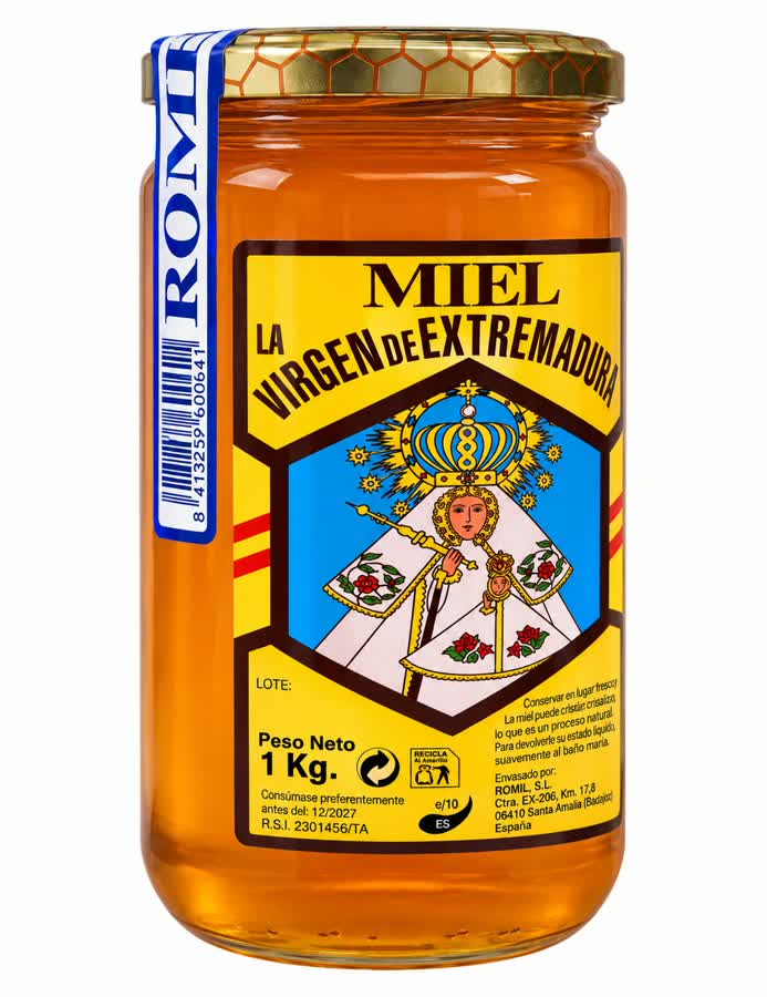 MIEL DE ROMERO (LA VIRGEN DE EXTREMADURA) 1KG