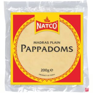 PAPPADUMS PLAIN (CRISTAL) 60/200G