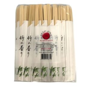 PALILLO BAMBU MARRON 24CM 30B/100